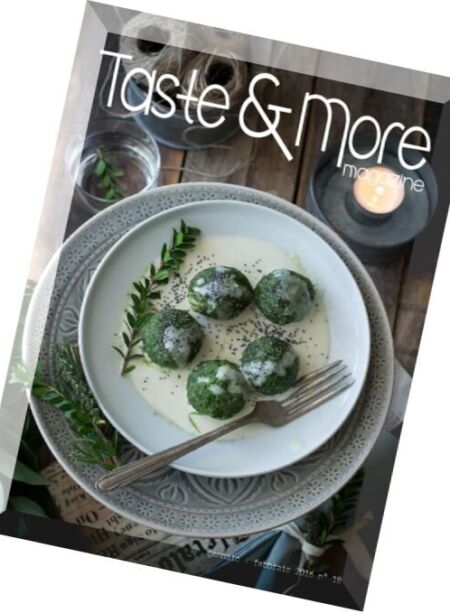 Taste & More – Gennaio-Febbraio 2016 Cover