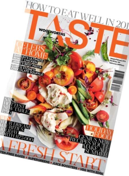 Taste South Africa – January-February 2016 Cover