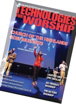 Technologies for Worship Magazine – December 2015