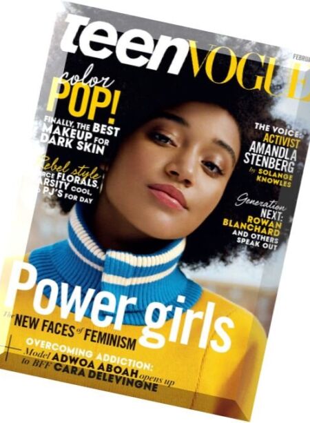 Teen Vogue – February 2016 Cover