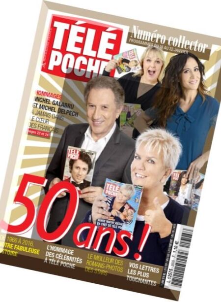 Tele Poche – 16 au 22 Janvier 2016 Cover