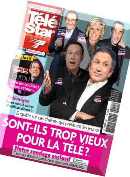 Tele Star – 23 au 29 Janvier 2016 Cover