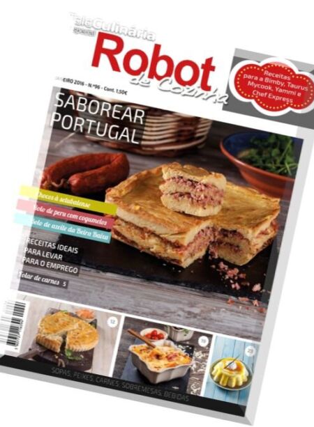 TeleCulinaria Especial Robot de Cozinha – Janeiro 2016 Cover