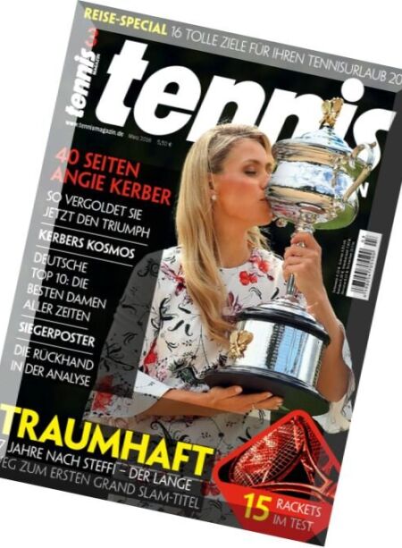 Tennis Magazin – Marz 2016 Cover