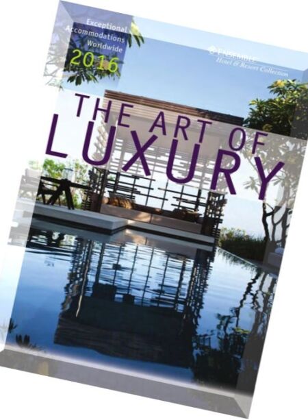 The Art Of Luxury – 2016 Cover