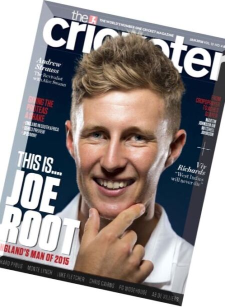 The Cricketer Magazine – January 2016 Cover