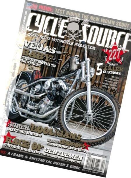 The Cycle Source Magazine – February 2016 Cover