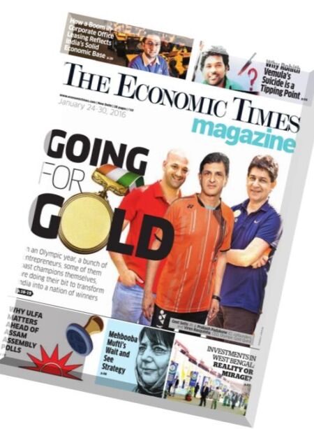 The Economic Times – 24 January 2016 Cover