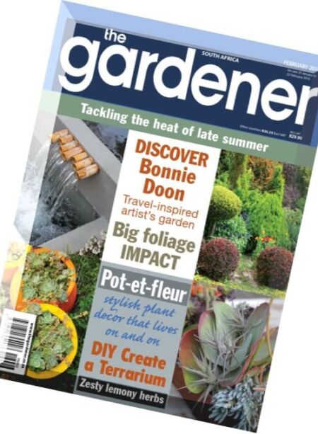 The Gardener South Africa – February 2016 Cover