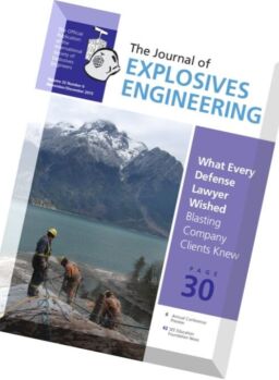 The Journal of Explosives Engineering – November-December 2015