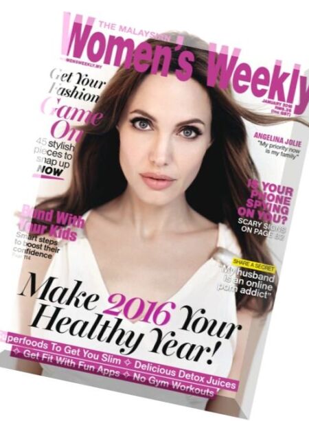 The Malaysian Women’s Weekly – January 2016 Cover