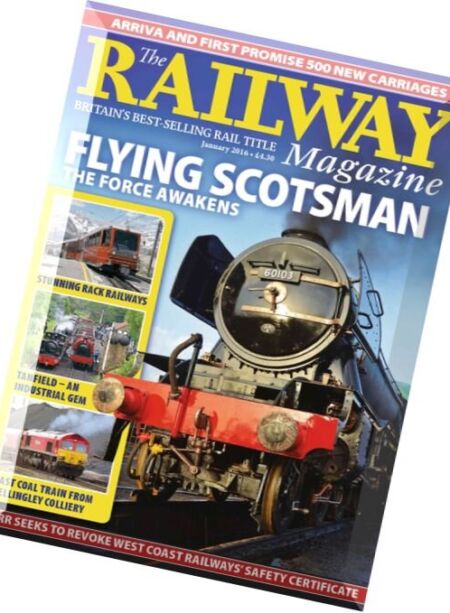 The Railway Magazine – January 2016 Cover