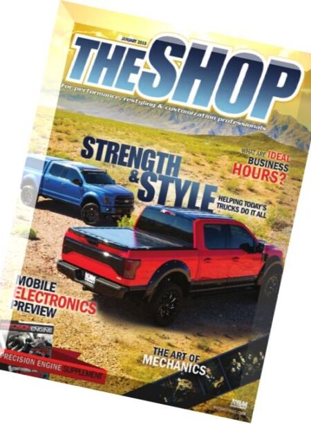 THE SHOP – January 2016 Cover