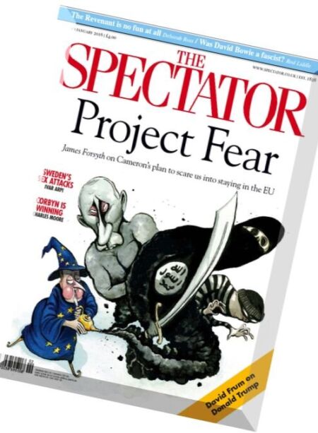 The Spectator – 16 January 2016 Cover