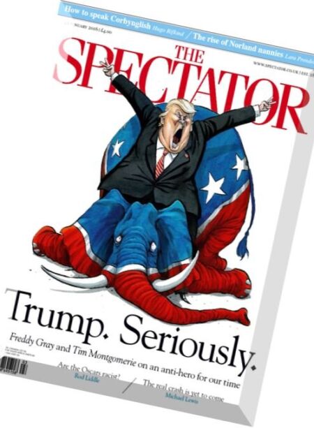 The Spectator – 23 January 2016 Cover