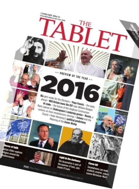 The Tablet Magazine – 2 January 2016 Cover