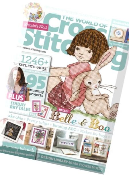 The World of Cross Stitching – March 2016 Cover
