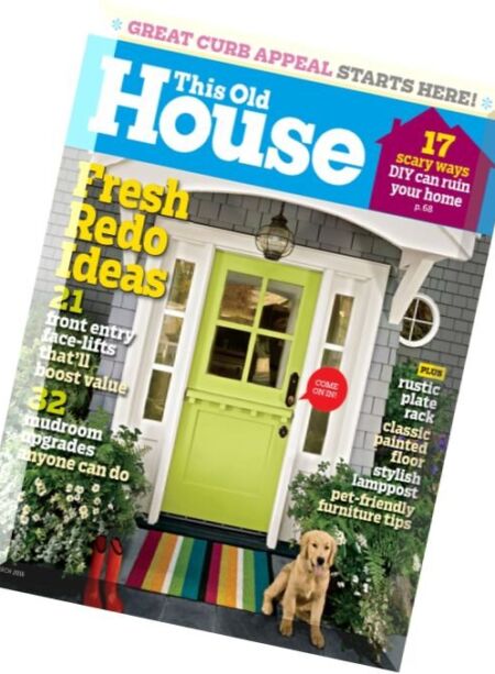 This Old House – March 2016 Cover