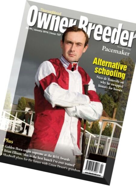 Thoroughbred Owner & Breeder – January 2016 Cover