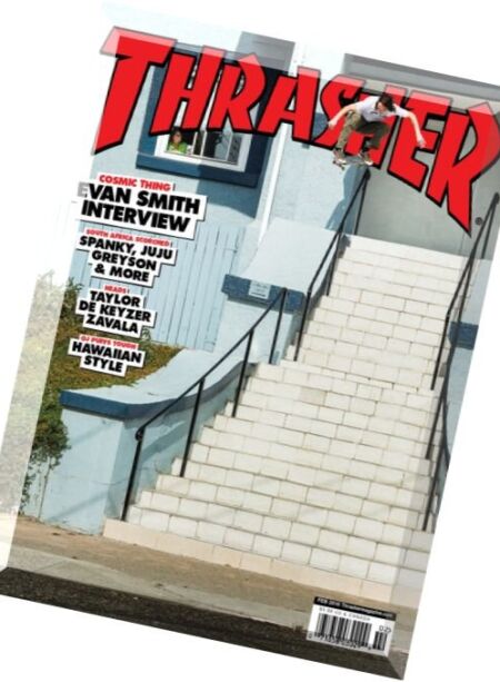 Thrasher Skateboard – February 2016 Cover