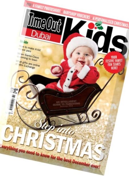 Time Out Dubai Kids – December 2015 Cover