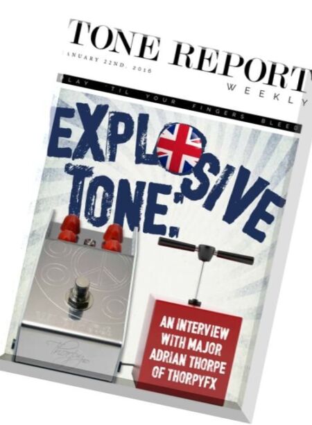 Tone Report Weekly – 22 January 2016 Cover