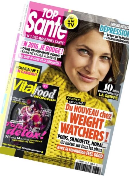 Top Sante – Fevrier 2016 Cover
