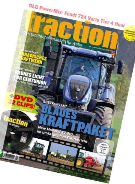Traction – Januar-Februar 2016 Cover