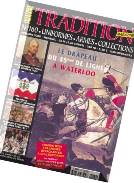 Tradition Magazine – 2000-10 (160) Cover
