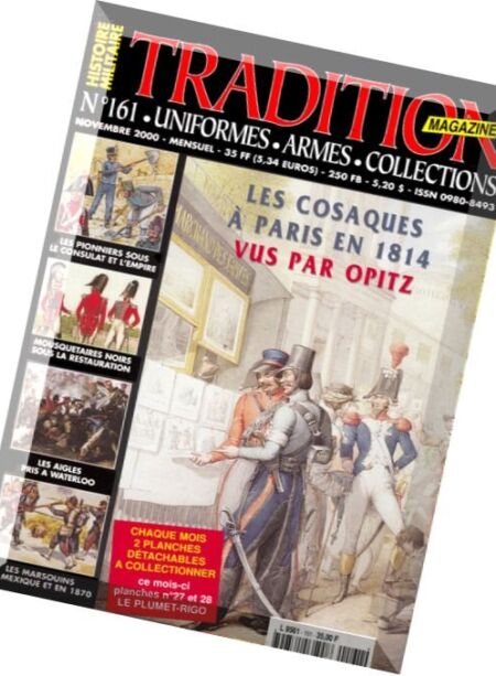 Tradition Magazine – 2000-11 (161) Cover