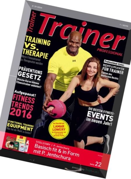 Trainer – Nr.1, 2016 Cover