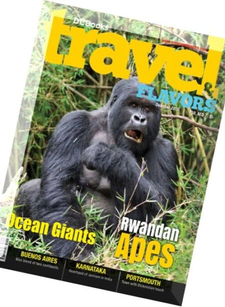 Travel & Flavors – December 2015 Cover