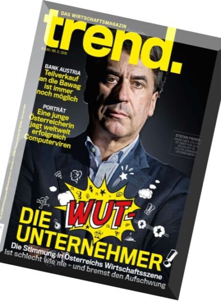 Trend – Nr.5, 2016 Cover