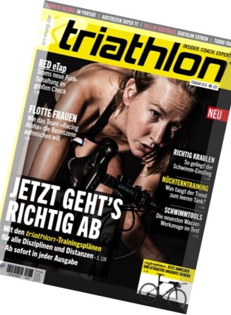 Triathlon – Februar 2016 Cover