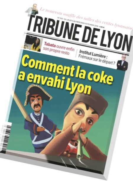Tribune de Lyon – 4 au 10 Fevrier 2016 Cover