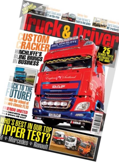 Truck & Driver – February 2016 Cover