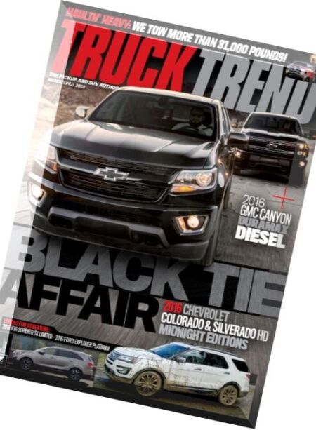 Truck Trend – March-April 2016 Cover