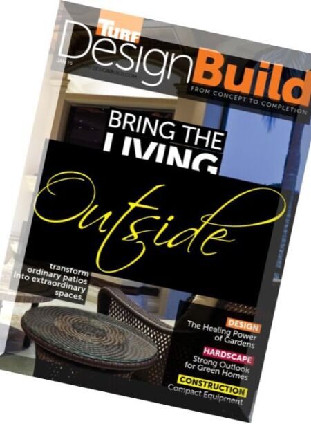 Turf Design Build – January 2016 Cover