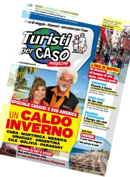 Turisti per Caso – Febbraio 2016 Cover