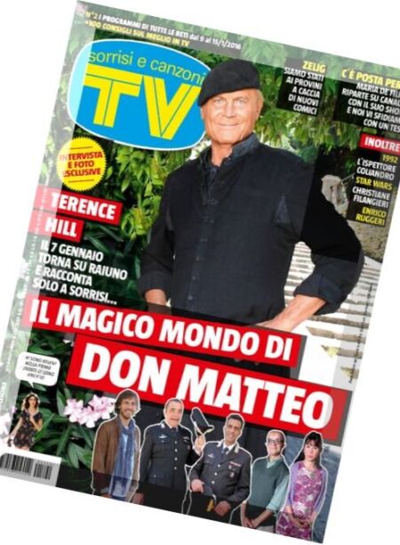 TV Sorrisi e Canzoni – 9 Gennaio 2016 Cover