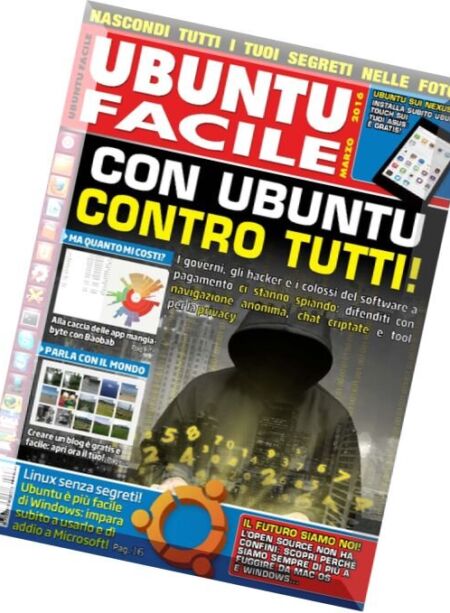 Ubuntu Facile – Marzo 2016 Cover