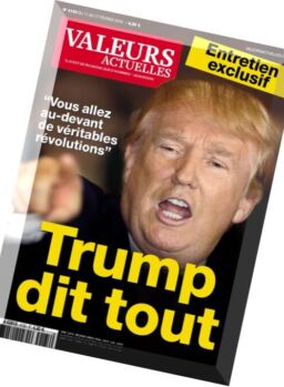 Valeurs Actuelles – 11 au 17 Fevrier 2016