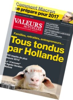 Valeurs Actuelles – 4 au 10 Fevrier 2016