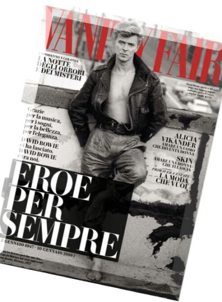 Vanity Fair Italia – 27 Gennaio 2016 Cover
