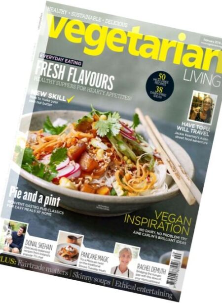 Vegetarian Living – February 2016 Cover