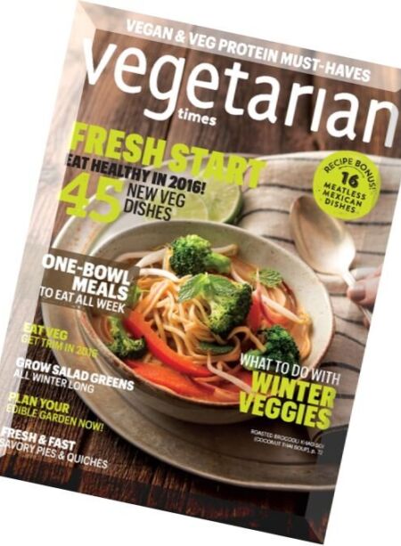 Vegetarian Times – January-February 2016 Cover