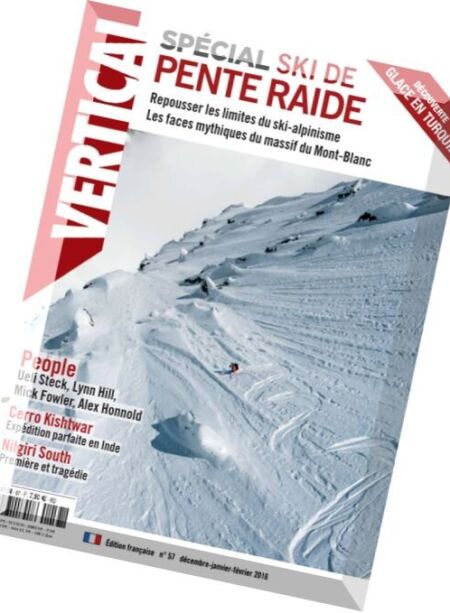 Vertical Magazine – Decembre 2015 – Fevrier 2016 Cover