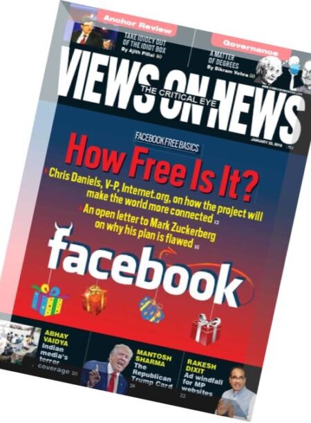 Views on News – January 22, 2016 Cover
