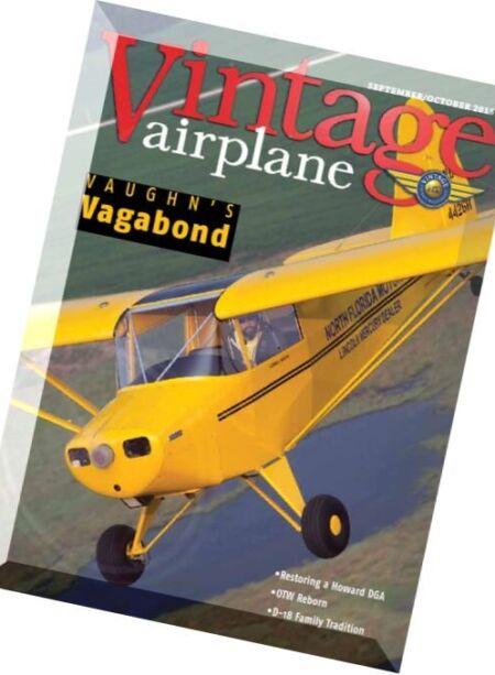 Vintage Airplane – September-October 2015 Cover