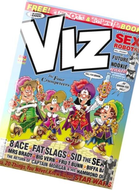 Viz UK – February 2016 Cover